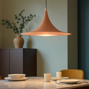 Visualizza i dettagli per Lampadario moderno morgana linea light e27 rosa pesca Lampadario moderno morgana linea light e27 rosa pesca