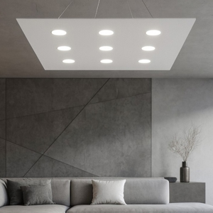 Visualizza i dettagli per Lampadario moderno grigio per soggiorno toplight area Lampadario moderno grigio per soggiorno toplight area