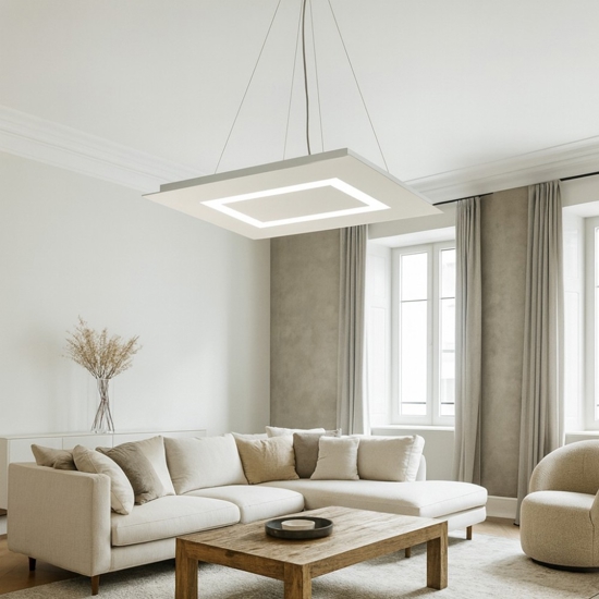 Topplight carpet lampadario design moderno bianco per ufficio