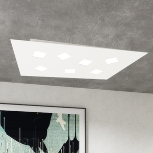 Visualizza i dettagli per Top light note lampadario bianco per soggiorno moderno Top light note lampadario bianco per soggiorno moderno
