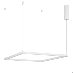 Visualizza i dettagli per Lampadario moderno quadrato 75cm bianco led 40w 3000k dimmerabile Lampadario moderno quadrato 75cm bianco led 40w 3000k dimmerabile