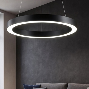 Ideal lux oracle sp d60 lampadario design particolare led 33w 3000k nero