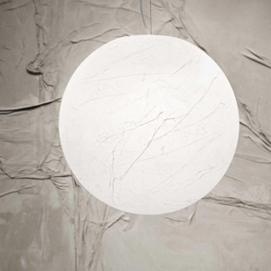 Visualizza i dettagli per Carta sp1 d60 lampadario moderno sfera bianca effetto carta ideal lux Carta sp1 d60 lampadario moderno sfera bianca effetto carta ideal lux