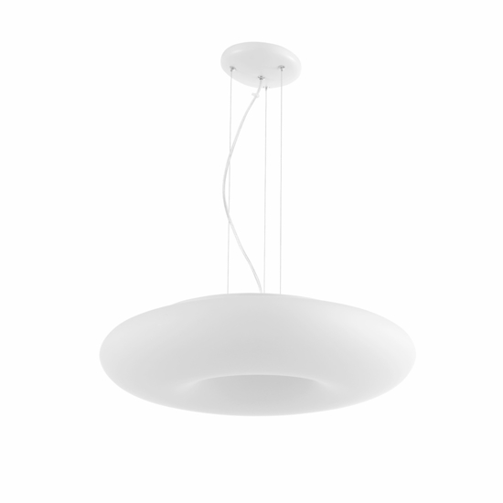 Ondaluce so dodi lampadario circolare moderno bianco