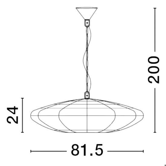 Lampadario in legno per soggiorno salotto