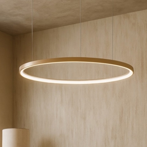 Visualizza i dettagli per So soel 60 oro ondaluce lampadario moderno cerchio led So soel 60 oro ondaluce lampadario moderno cerchio led