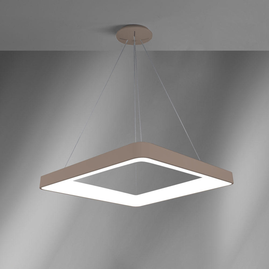 Lampadario inner-s 80 sabbia led 80w 3000k 4000k dimmerabile vivida