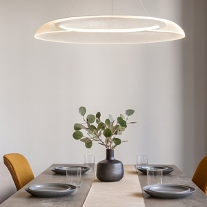Lampadario per salotto moderno led 3000k bianco