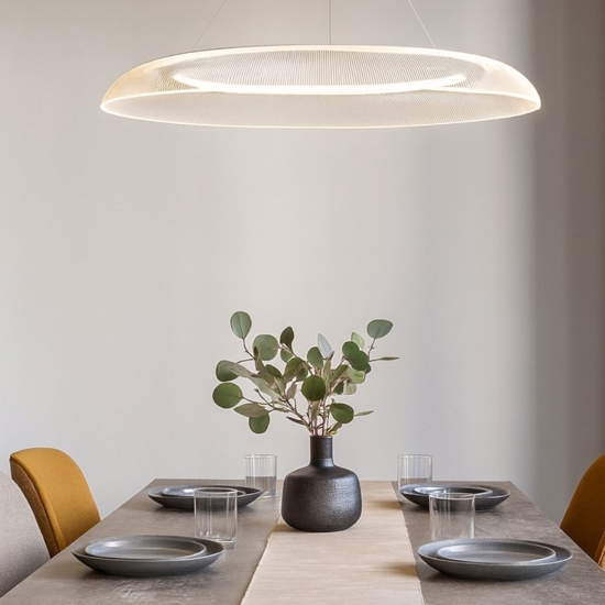 Lampadario per salotto moderno led 3000k bianco