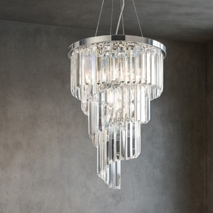 Visualizza i dettagli per Lampadario so alexander ondaluce per salotto cristalli Lampadario so alexander ondaluce per salotto cristalli