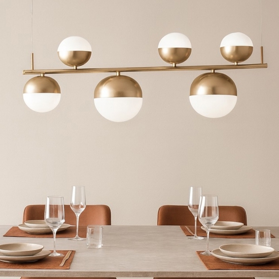 Ondaluce so mali oro lampadario moderno led per soggiorno