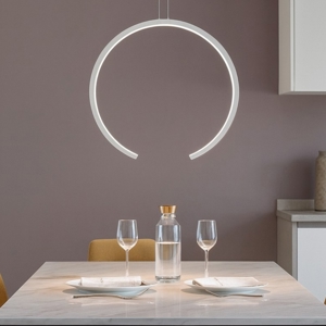 Vivida olympic lampadario moderno economico bianco led 30w 3000k 4000k