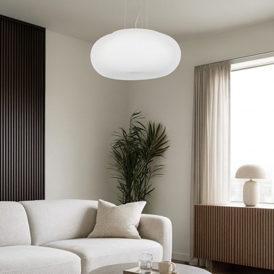 Ideal lux ulisse sp3 d52 lampadario design 