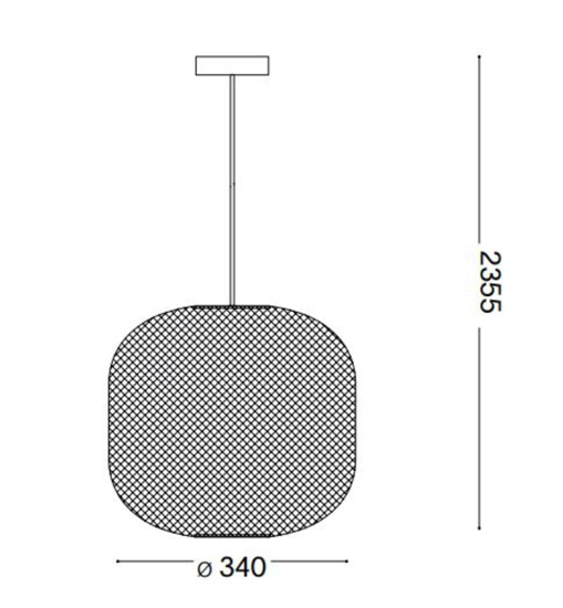 Net sp1 d34 ideal lux lampadario moderno oro