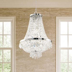 Visualizza i dettagli per Ideal lux caesar sp6 lampadario di cristallo cromo 6 luci Ideal lux caesar sp6 lampadario di cristallo cromo 6 luci