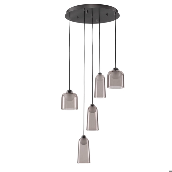 Lampadario moderno da salotto led 3000k con luci pendenti