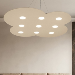 Lampadario moderno sabbia cloud top light