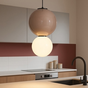 Visualizza i dettagli per Lampada a sospensione da cucina diametro 25cm led 3000k Lampada a sospensione da cucina diametro 25cm led 3000k