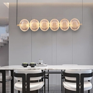 Lampadario stile contemporaneo per soggiorno