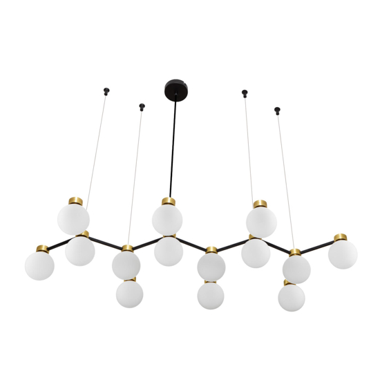 Lampadario moderno per sala da pranzo stile contemporaneo
