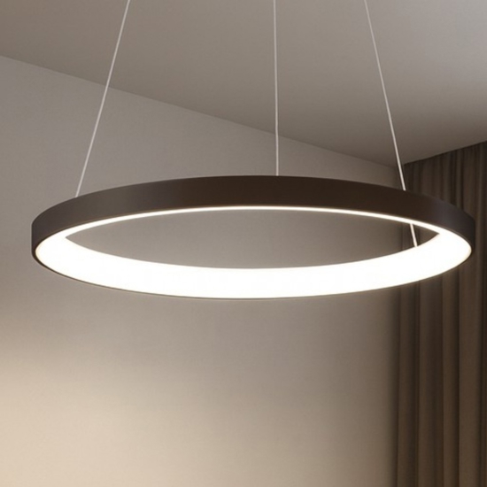 Lampadario vivida lifering sabbia ovale led 60w 3000k 4000k