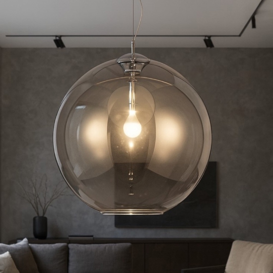 Nemo sp1 d50 ideal lux lampadario design moderno sfera di vetro