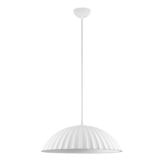 Lampadario da cucina bianco design moderno in cemento