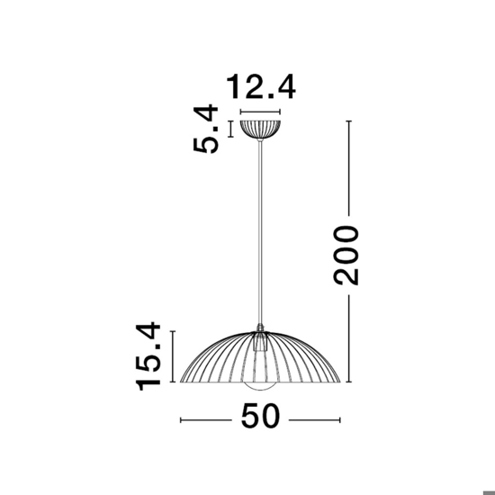 Lampadario da cucina bianco design moderno in cemento
