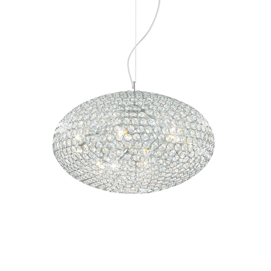 Ideal lux orion lampadario con cristalli contemporaneo
