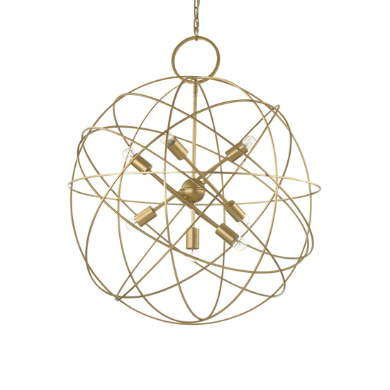 Konse ideal lux lampadario particolare sp7 oro per salotto design moderno
