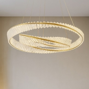Lampadario elegante moderno di cristallo per salone