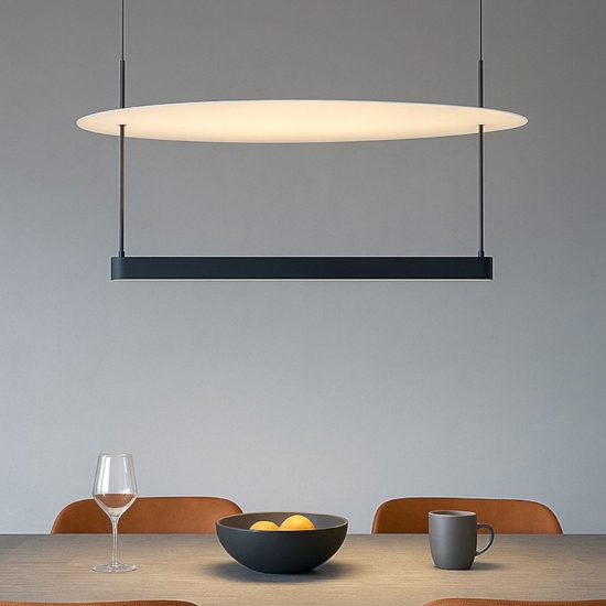 Lampadario moderno led 40w 3000k dimmerabile per sala da pranzo Lampadario moderno led 40w 3000k dimmerabile per sala da pranzo