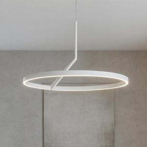 Visualizza i dettagli per Lampadario moderno bianco led 44w 3000k 4000k vivida meridiana Lampadario moderno bianco led 44w 3000k 4000k vivida meridiana