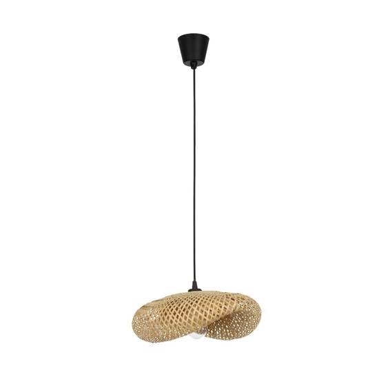 Lampada a sospensione per isola cucina in bambu'