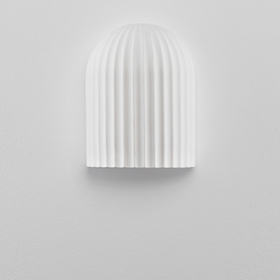 Applique in gesso per camera da letto minimal