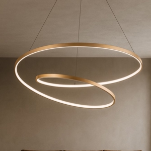Visualizza i dettagli per Ideal lux oz sp d80 ottone lampadario per soggiorno led 59w 3000k Ideal lux oz sp d80 ottone lampadario per soggiorno led 59w 3000k