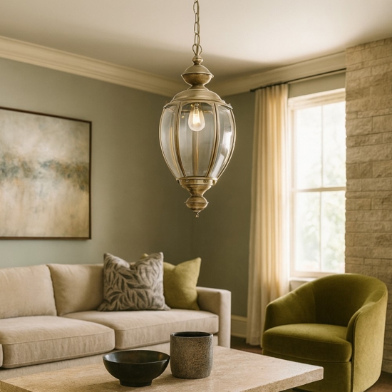 Norma sp1 ideal lux lampadario lanterna brunito 