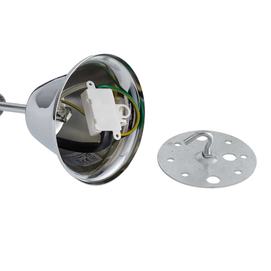 Florian sp18 ideal lux lampadario di cristallo 18 luci per salone