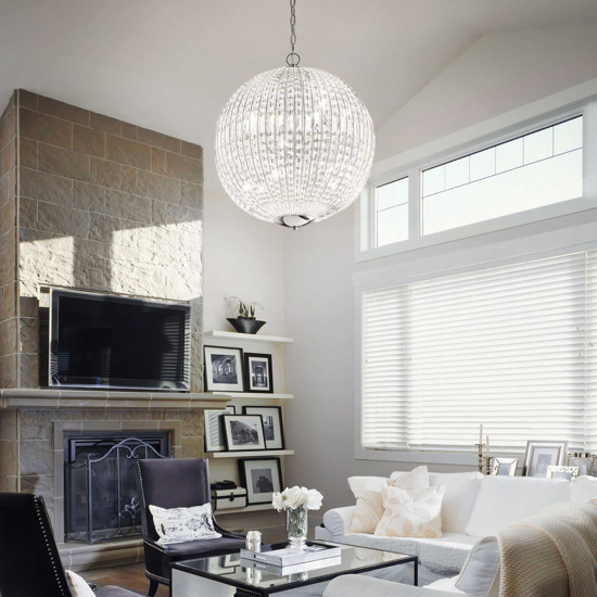 Luxor sp12 ideal lux lampadario di cristallo 
