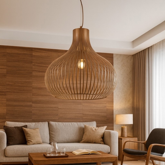 Onion sp1 d59 ideal lux lampadario design moderno