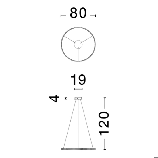 Lampadario moderno nero oro anello led 2700k-5000k con telecomando