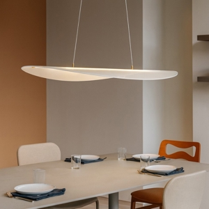 Lampadario vela per soggiorno moderno led 3000k