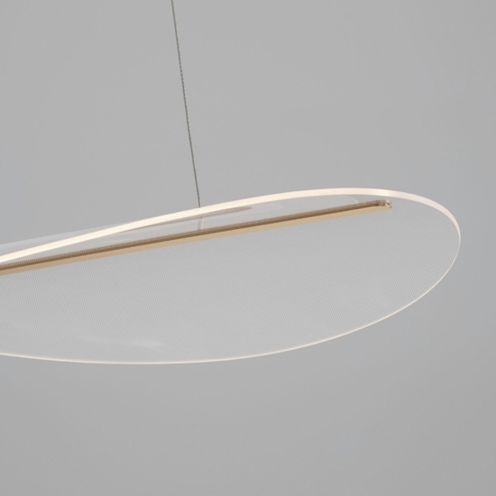 Lampadario vela per soggiorno moderno led 3000k