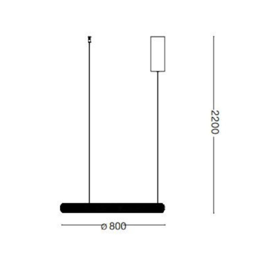 Miracle sp d80 ideal lux lampadario moderno led cristalli