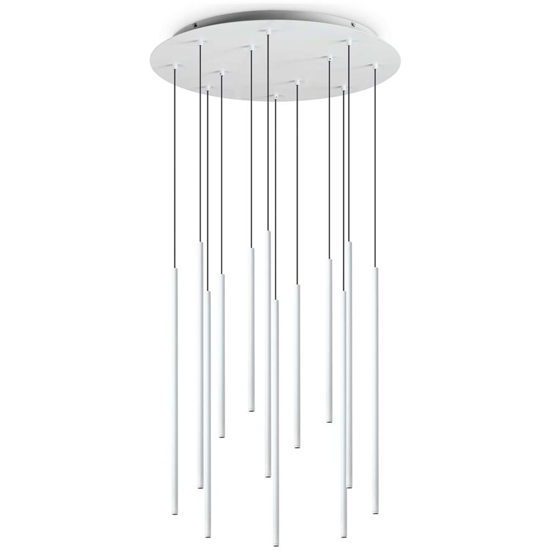 Filo sp12 ideal lux lampadario a led 2700k bianco