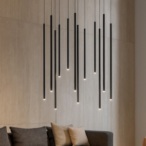 Ideal lux filo sp12 lampdario moderno led 2700k nero