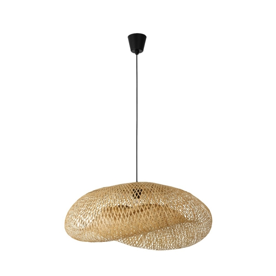 Lampadario da cucina design boho in bambu' diametro 76cm