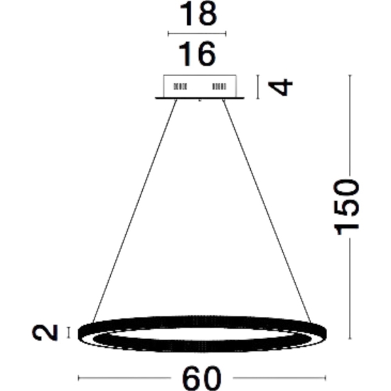 Lampadario luxury per soggiorno cerchio oro led stile contemporaneo