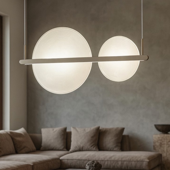Lampadario caffe per soggiorno moderno led 3000k dimmerabile