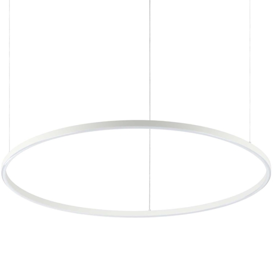 Ideal lux oracle slim sp d090 round 4000k lampadario bianco
